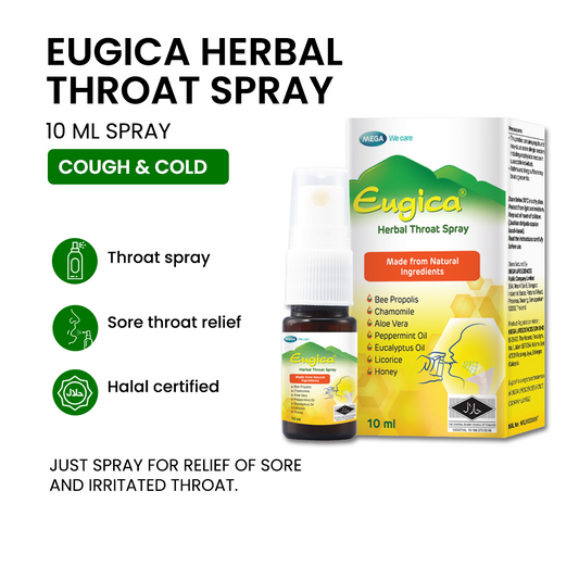 MEGA WE CARE Eugica Herbal Throat Spray
