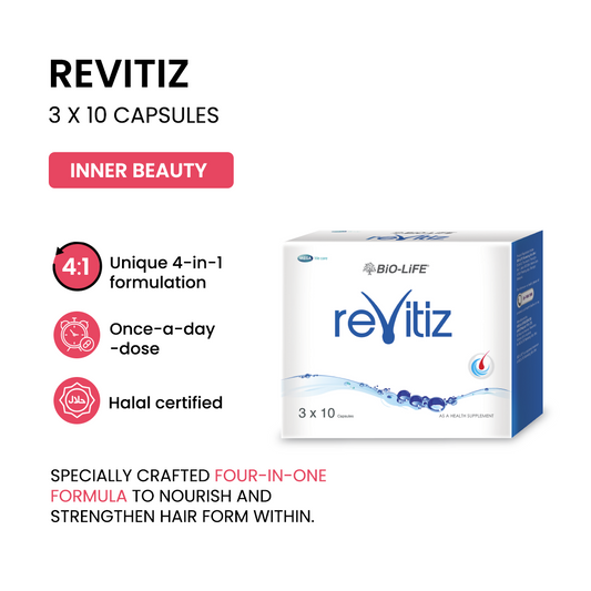 BiO-LiFE reVitiz 30 capsules (EXPIRY DATE JUL 2027)