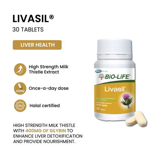 BiO-LiFE Livasil 30 tablets (EXPIRY DATE MAY 2028)