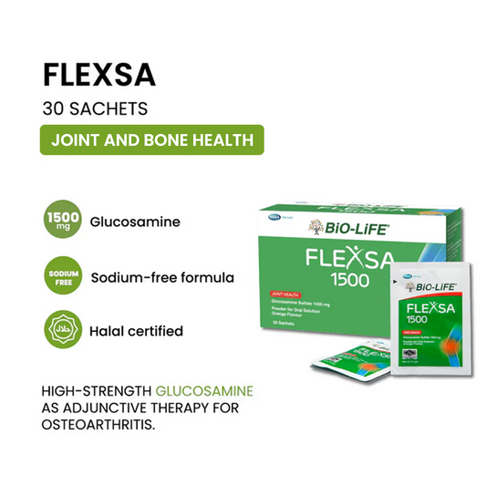 BiO-LiFE Flexsa 1500 30 sachets (EXPIRY DATE MAR 2027)