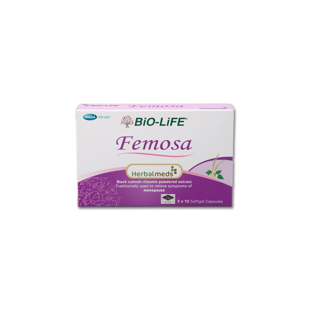 BiO-LiFE Herbalmeds Femosa [ 30 capsules ]