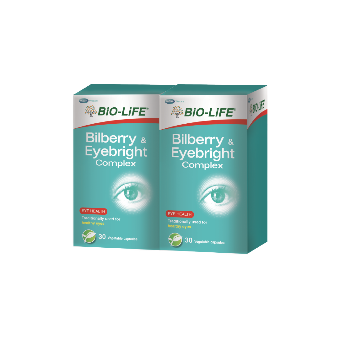 BiO-LiFE Bilberry & Eyebright Complex [ 2 x 30 capsules ]