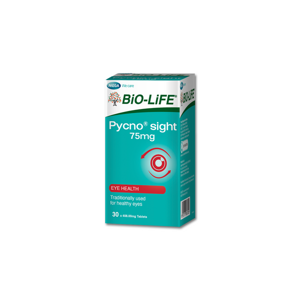 BiO-LiFE Pycnosight 75mg 30 tablets (EXPIRY DATE FEB 2027)