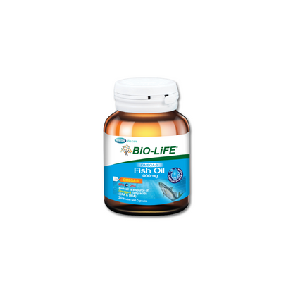BiO-LiFE Omega-3 Fish Oil 1000mg [ 30 capsules ]