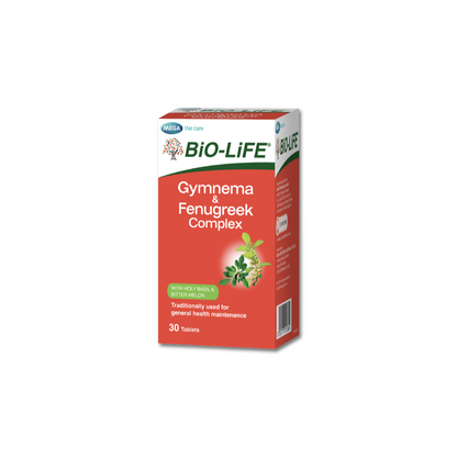 BiO-LiFE Gymnema & Fenugreek Complex [ 30 tablets ]