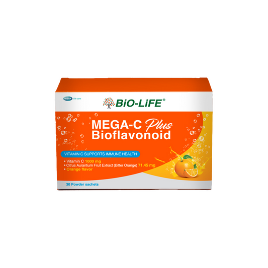 BiO-LiFE Mega C Plus Bioflavonoid [ 30 sachets ]