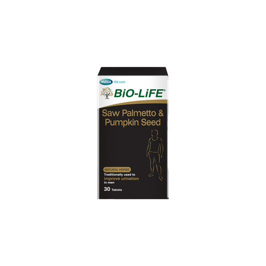 BiO-LiFE Saw Palmetto & Pumpkin Seed [ 30 tablets ]