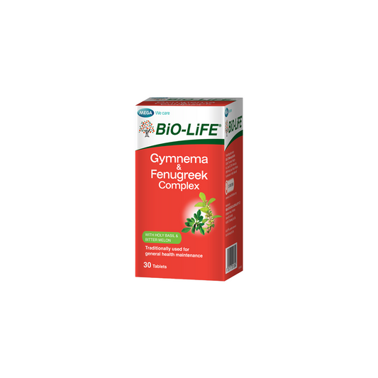 BiO-LiFE Gymnema & Fenugreek Complex [ 30 tablets ]