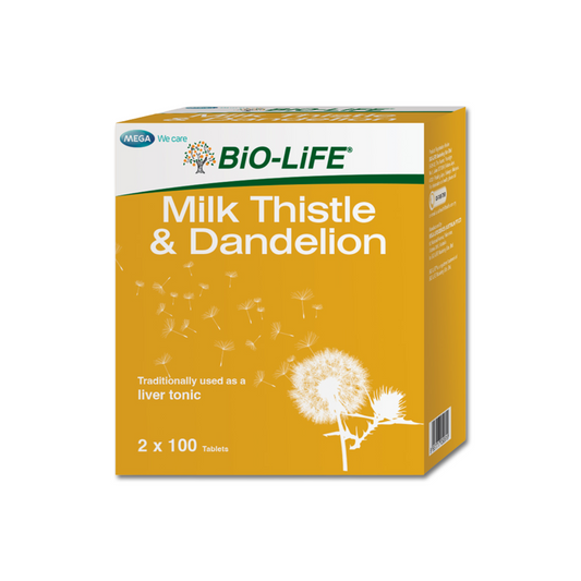 BiO-LiFE Milk Thistle and Dandelion [ 2 x 100 tablets ]