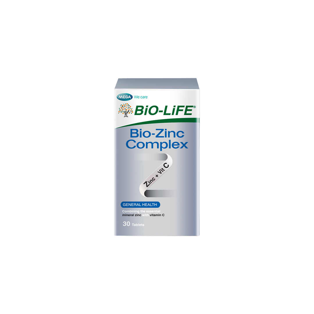BiO-LiFE Bio-Zinc Complex [ 30 tablets ]