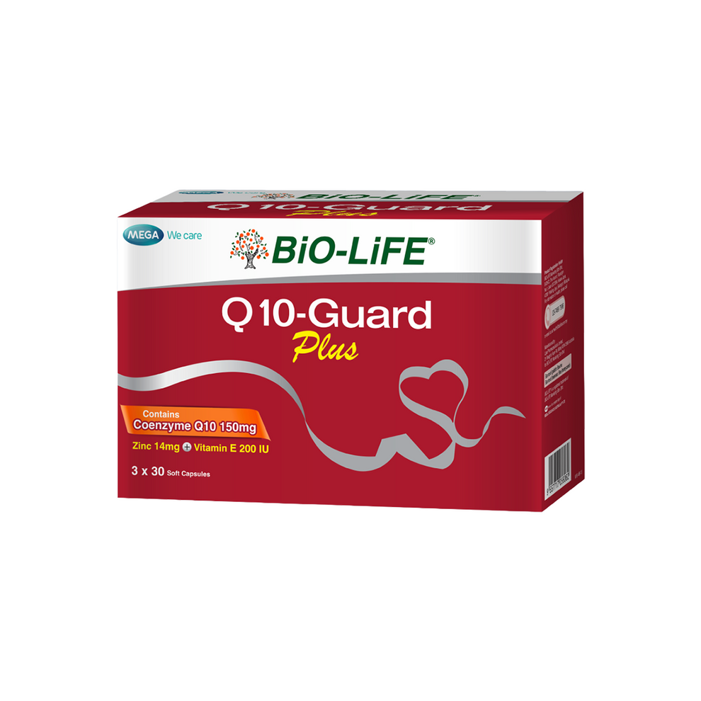 Biolife Code February BiO-LiFE Q10-Guard Plus 3 x 30 capsules (EXPIRY DATE FEB 2027)