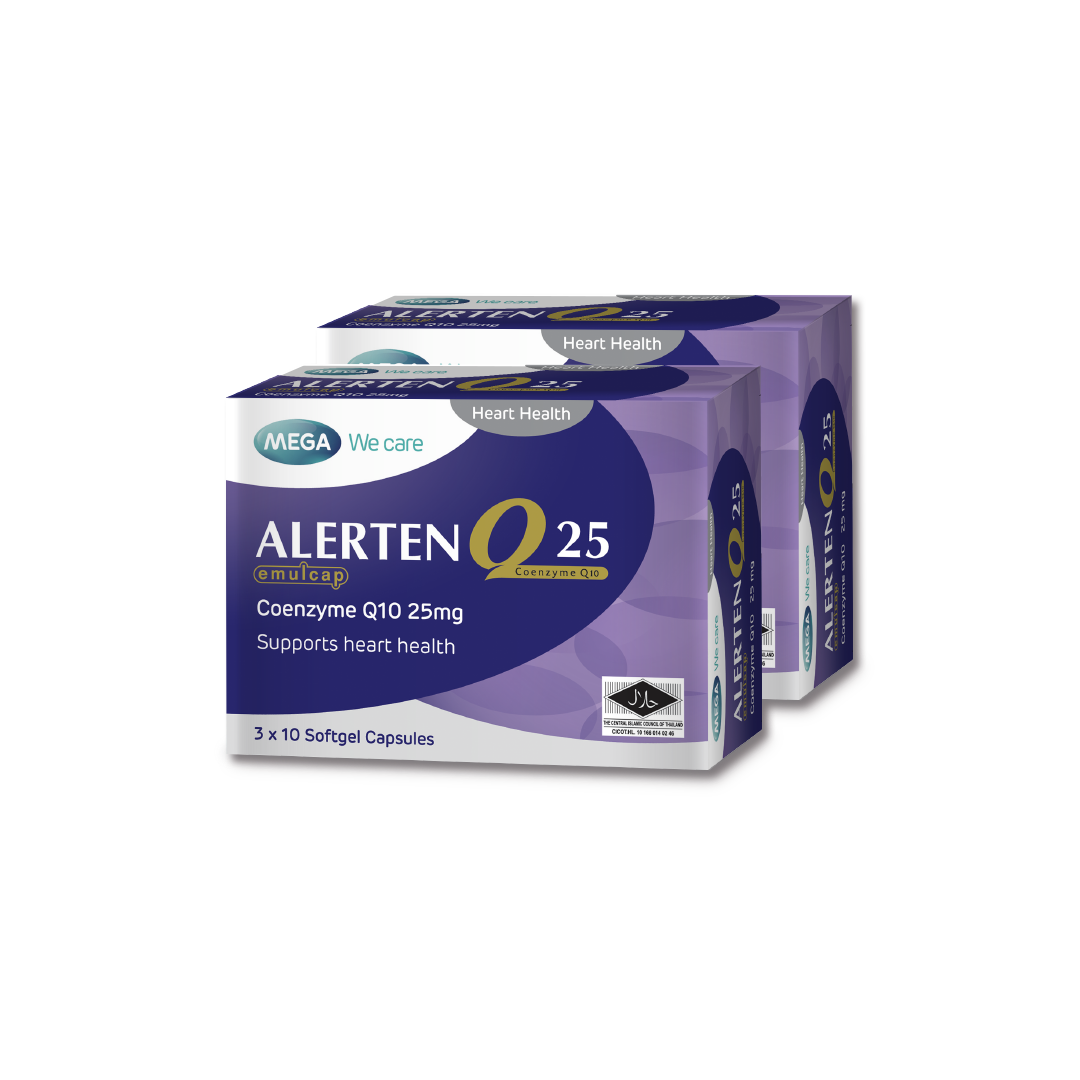 MEGA WE CARE Alerten Q100 Emulcap [ 2 x 30 capsules ]