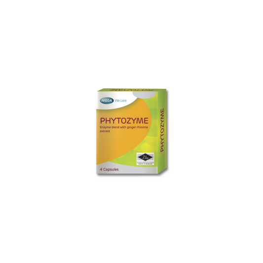 MEGA WE CARE Phytozyme [ 4 capsules ]