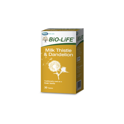 BiO-LiFE Milk Thistle and Dandelion [ 30 tablets ]