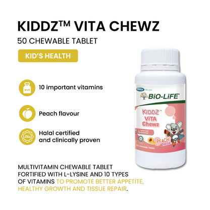 BiO-LiFE KIDDZ™ Vita Chewz [ 50 gummies ]
