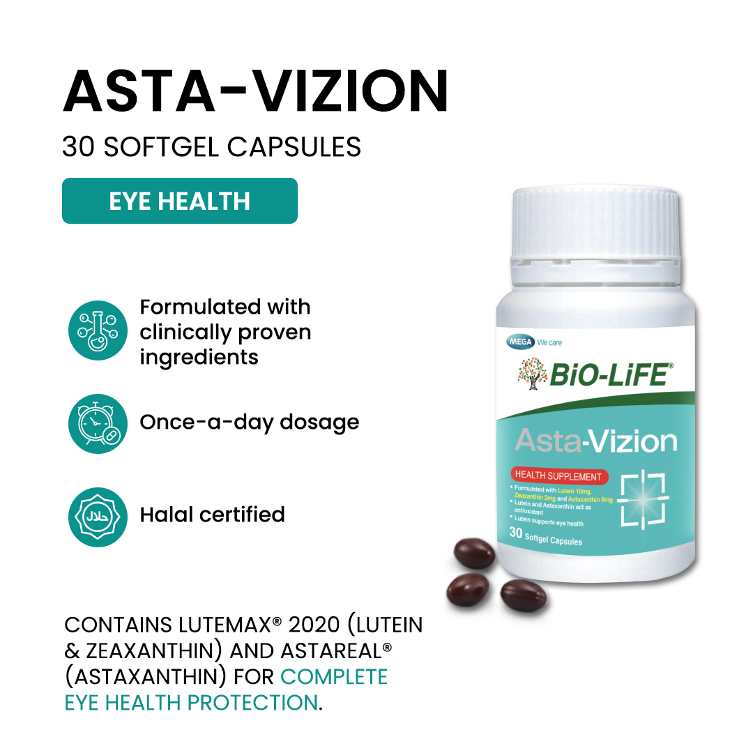 BiO-LiFE Asta-Vizion 30 capsules (EXPIRY DATE NOV 2026)