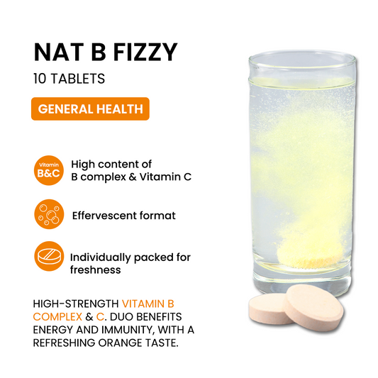 BiO-LiFE Nat B Fizzy [ 10 tablets ]