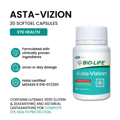 BiO-LiFE Asta-Vizion [ 30 capsules ]