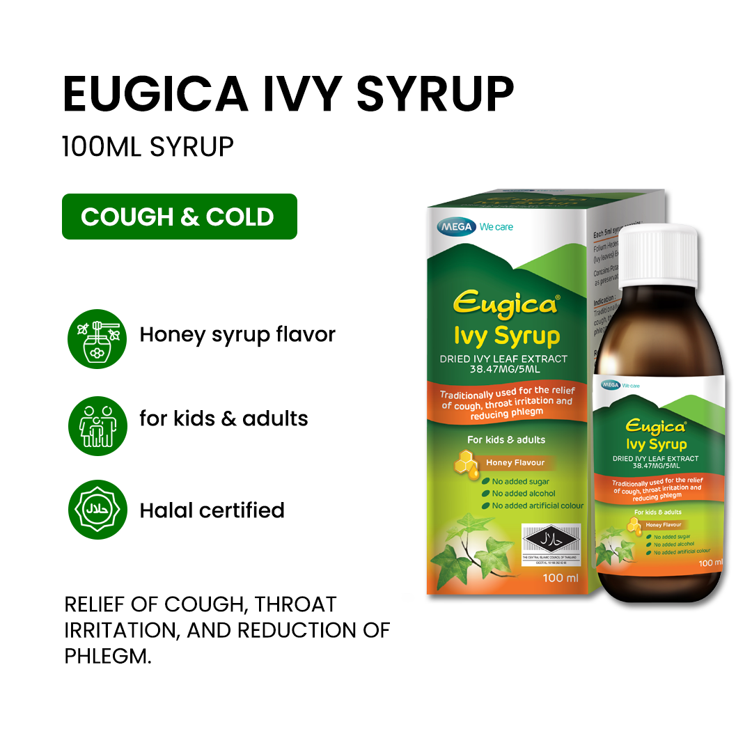 MEGA WE CARE Eugica Ivy Syrup