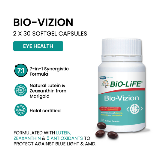 BiO-LiFE Bio-Vizion [ 2 x 30 capsules ]