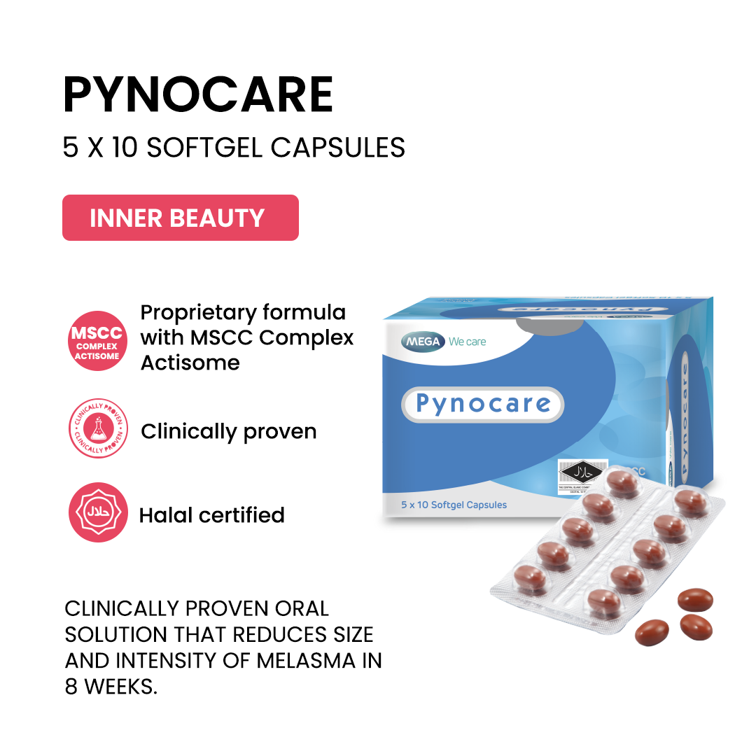 MEGA WE CARE Pynocare 40mg [ 50 capsules ]