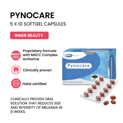 MEGA WE CARE Pynocare 40mg [ 50 capsules ]