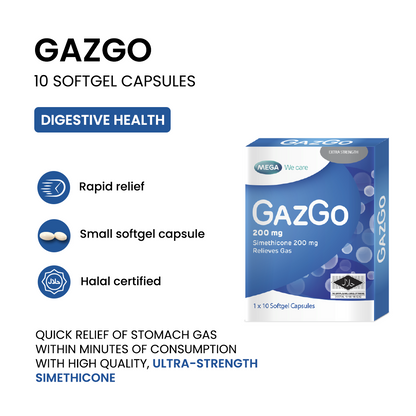 MEGA WE CARE Gazgo [ 10 capsules ]
