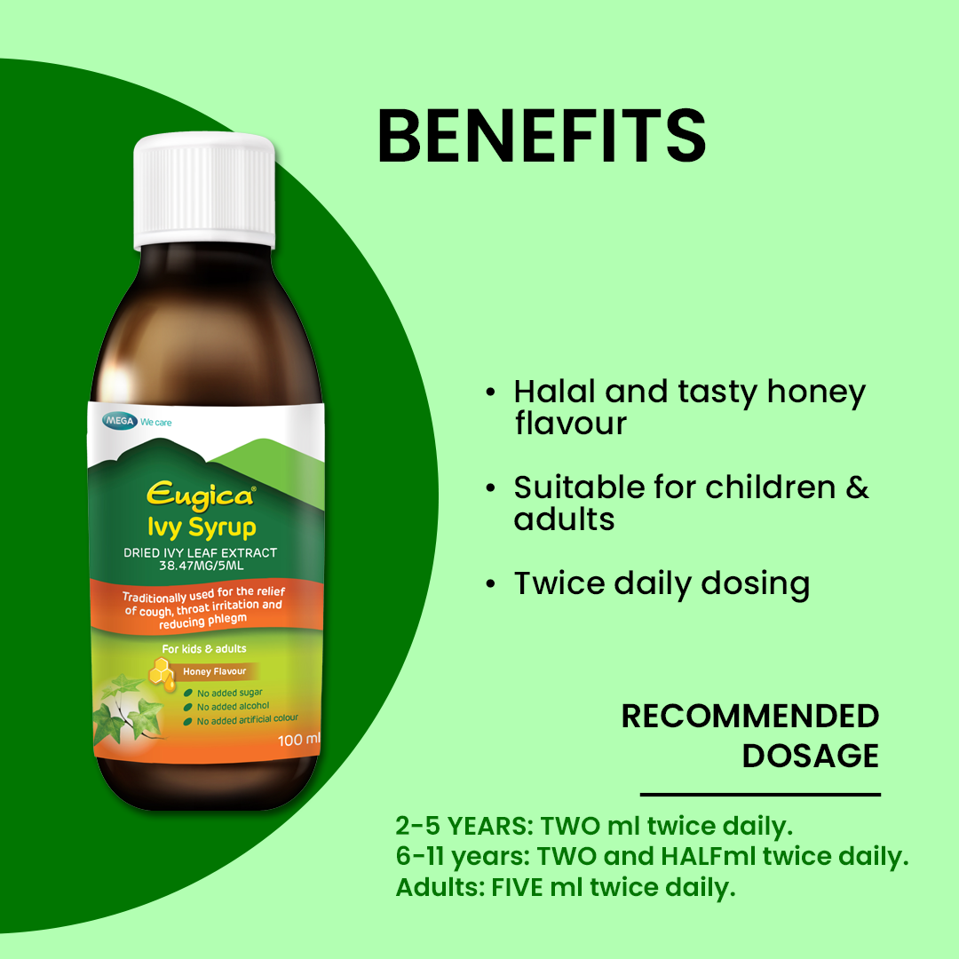 MEGA WE CARE Eugica Ivy Syrup