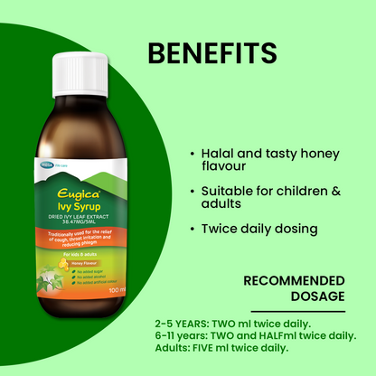 MEGA WE CARE Eugica Ivy Syrup