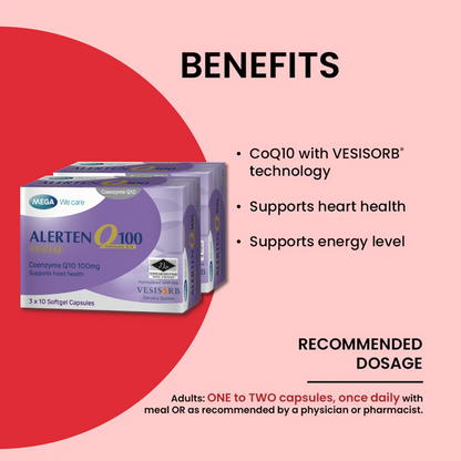 Alerten Q100 Emulcap 2 x 30 capsules (EXPIRY DATE DEC 2029)