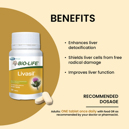 BiO-LiFE Livasil [ 30 tablets ]