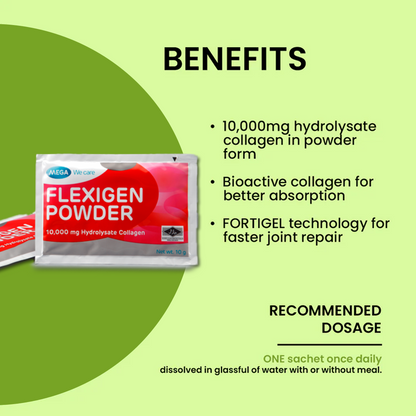 MEGA WE CARE Flexigen Powder [ 2 x 15 sachets ]