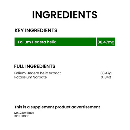 Eugica Ivy Syrup (EXPIRY DATE MAR 2027)