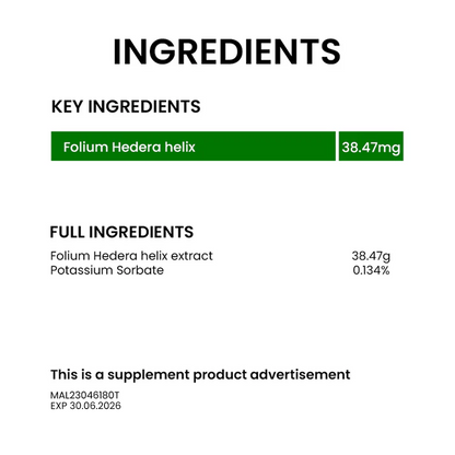 MEGA WE CARE Eugica Ivy Syrup
