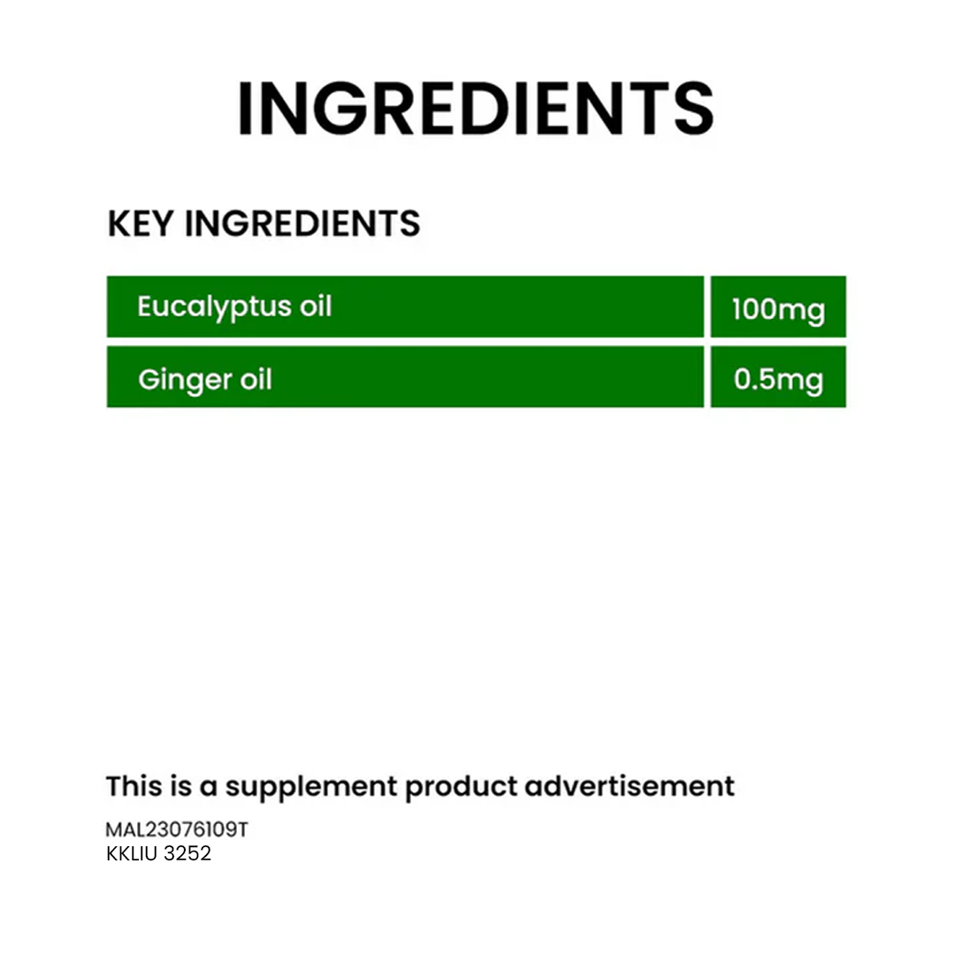 Eugica Coff Capsules 10S (EXPIRY DATE JUN 2027)