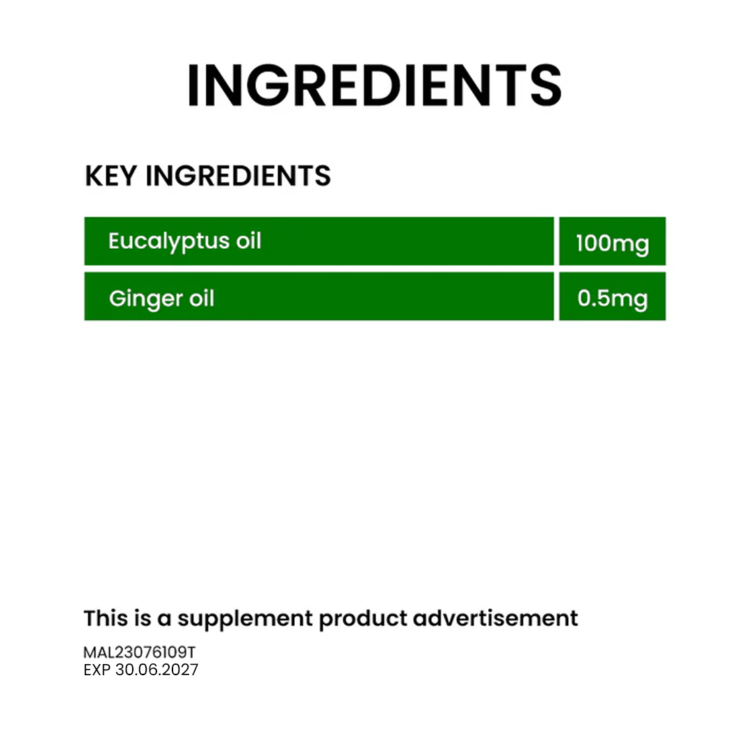 MEGA WE CARE Eugica Coff Capsules [ 10 capsules ]