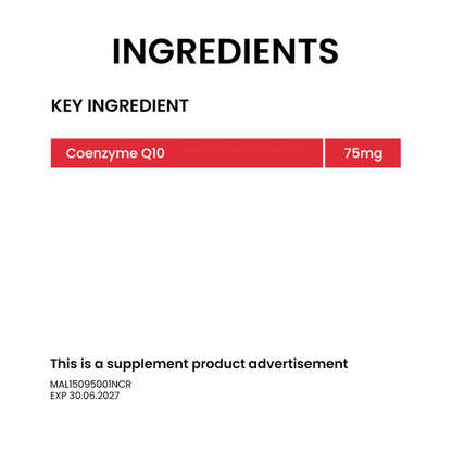 BiO-LiFE CoQ10 75mg [ 4 x 30 capsules ]