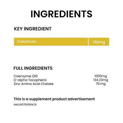BiO-LiFE Kid’s Colostrum + Multivitamins & Minerals [ 60 chewable tablets ]