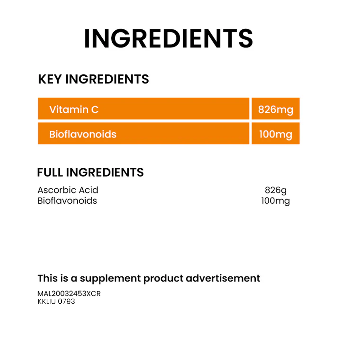 BiO-LiFE Non-Acidic Vitamin C & Bioflavonoids 2 x 30 tablets (EXPIRY DATE MAY 2028)