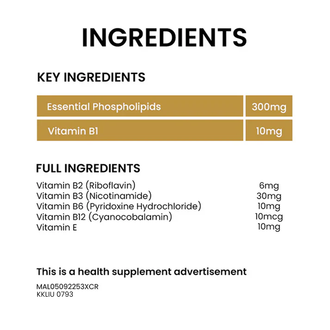 Livolin Forte 50 capsules (EXPIRY DATE DEC 2026)