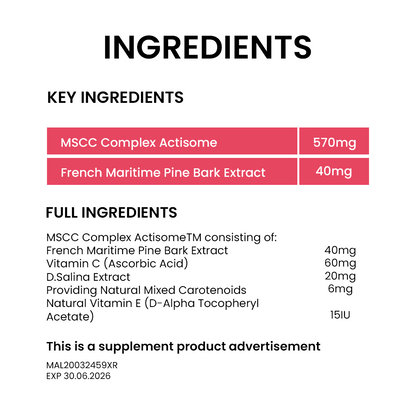 MEGA WE CARE Pynocare 40mg [ 50 capsules ]