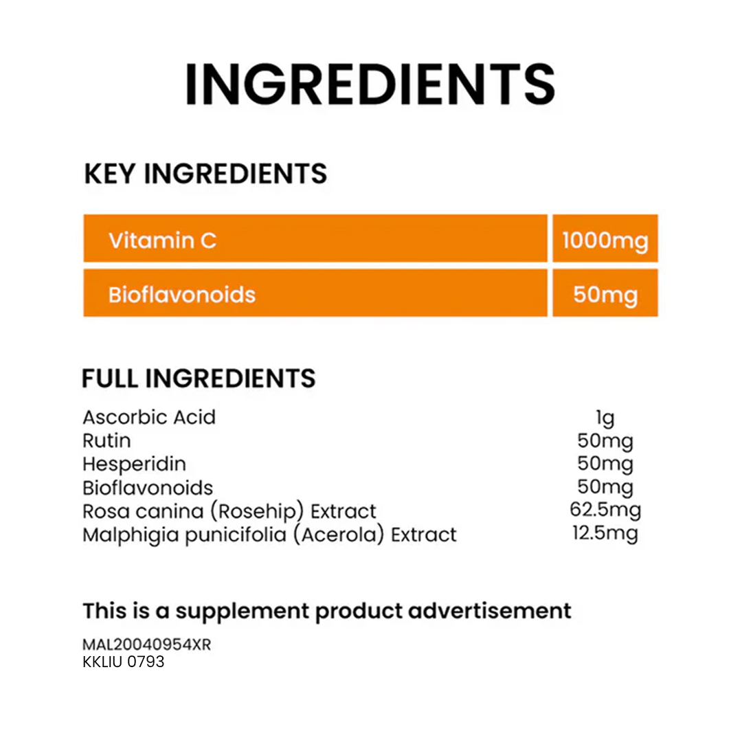 BiO-LiFE Nat C 1000mg 150 tablets (EXPIRY DATE MAR 2027)