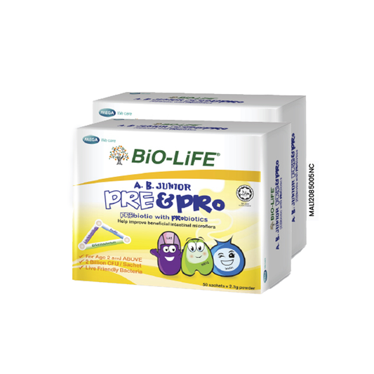BiO-LiFE A.B. Junior Pre & Pro [ 2 x 50 sachets ]