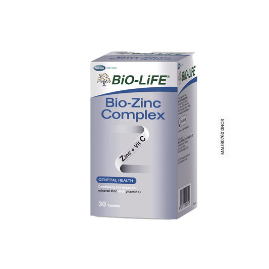 BiO-LiFE Bio-Zinc Complex [ 30 tablets ]