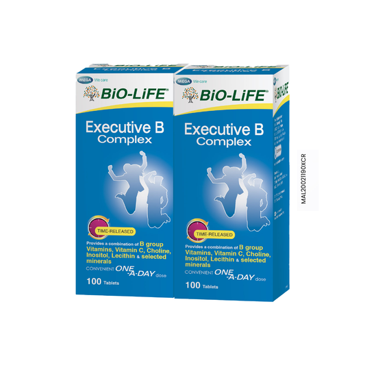 BiO-LiFE Executive B Complex [ 2 x 100 tablets ]