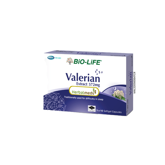 BiO-LiFE Herbalmeds Valerian [ 30 capsules ]