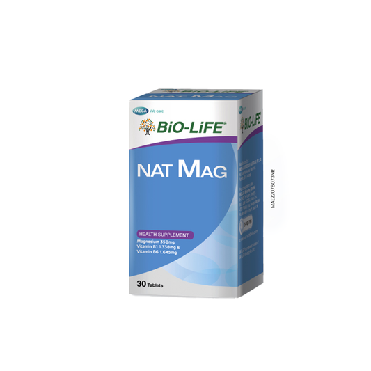 BiO-LiFE Nat Mag [ 30 tablets ]