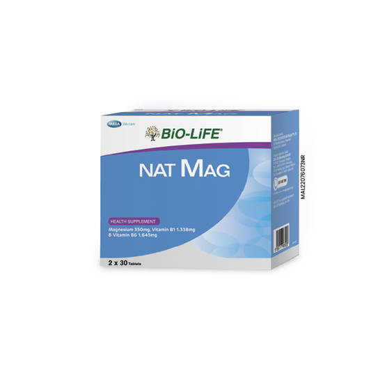 BiO-LiFE Nat Mag [ 2 x 30 tablets]