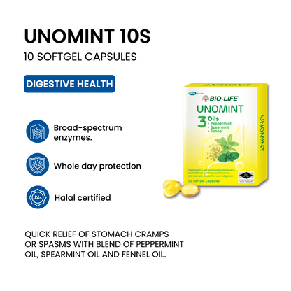 BiO-LiFE Unomint [ 10 capsules ]