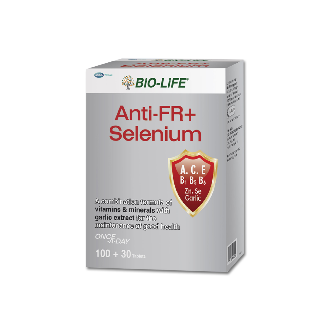 BiO-LiFE Anti FR + Selenium [ 100 tablets + 30 tablets ]